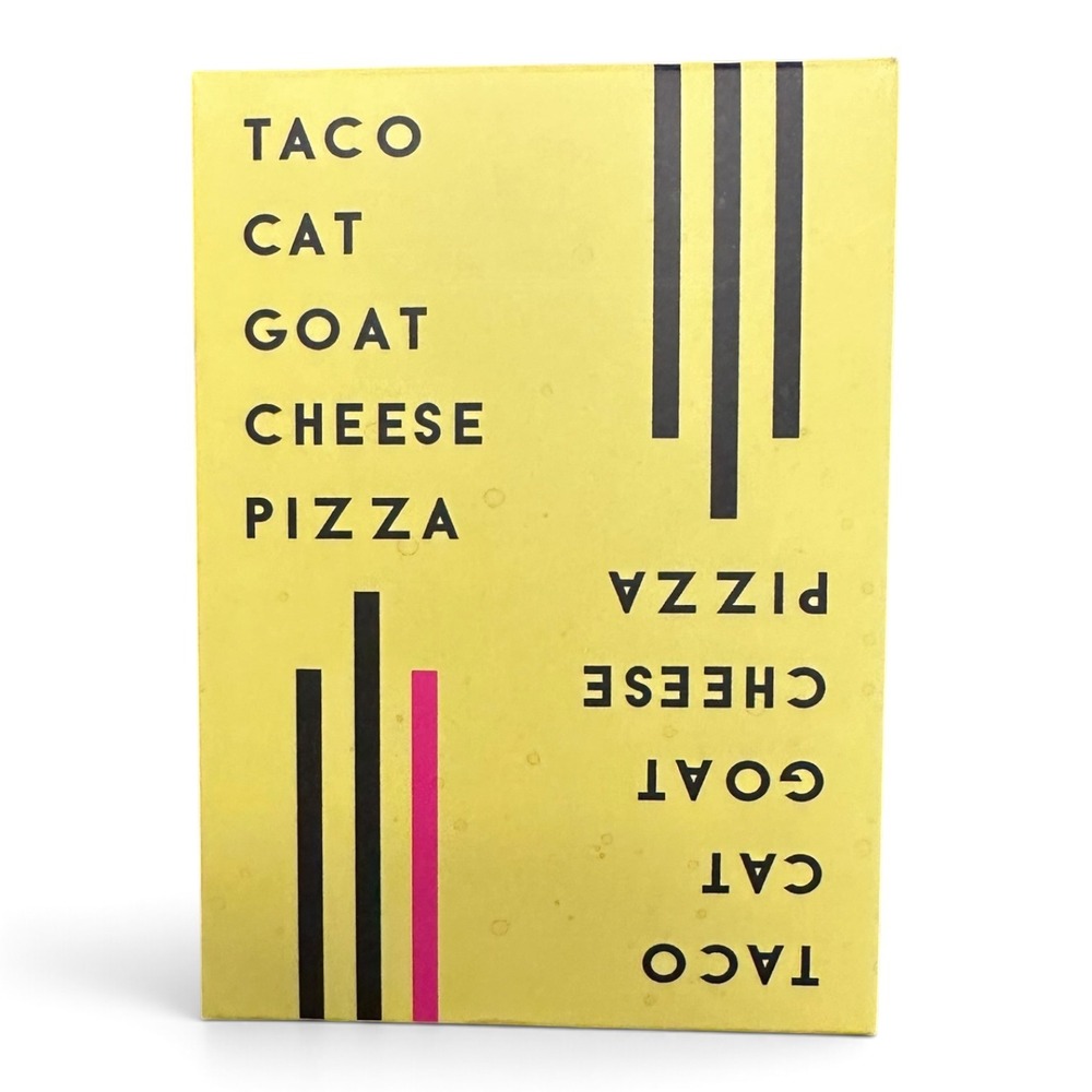 Taco Cat Goat Cheese Pizza Card Game Fast Paced Party Game Dolphin Hat Games